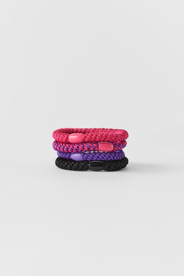3-PACK OF NEON SCRUNCHIES
