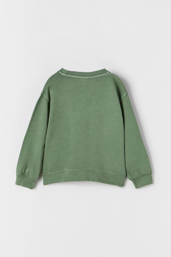FADED T-SHIRT - Mid-green | ZARA Australia