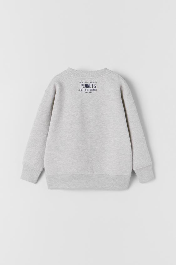 SUDADERA SNOOPY ® PEANUTS - Gris vigoré | ZARA Chile