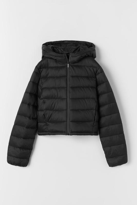 zara lightweight down jacket