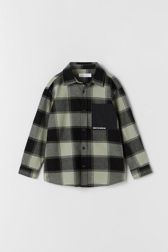 zara gingham shirt