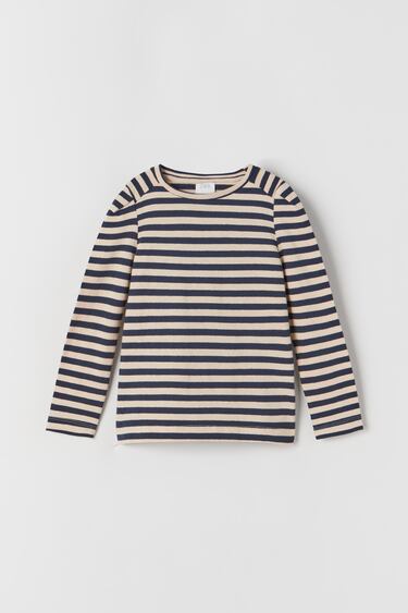 STRIPED TOP WITH SEAM