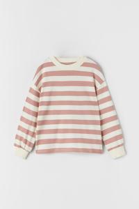 CHUPA CHUPS ® STRIPED T-SHIRT - Ecru / Green | ZARA Australia