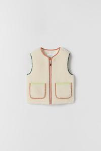 Gilets Sans Manches Manteaux Bebe Fille Enfants Zara France