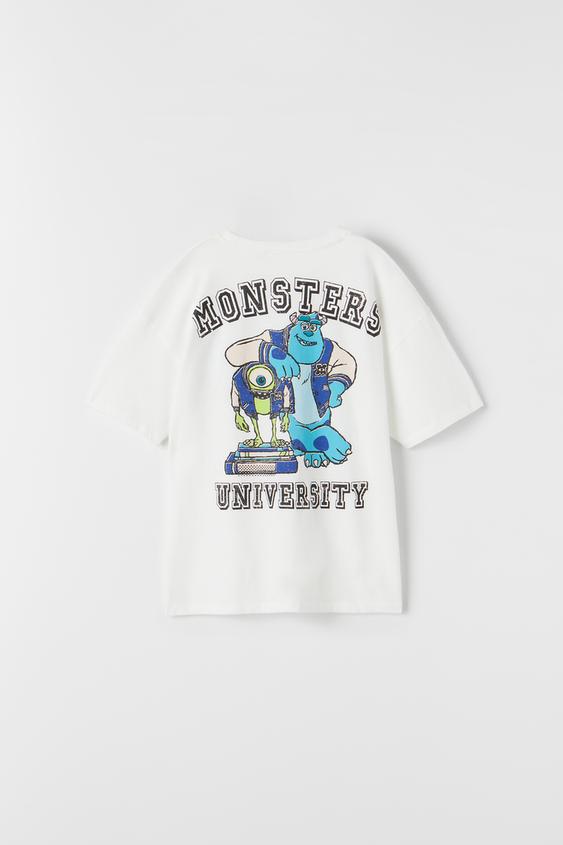 モンスターズ ワーク C Disney tシャツ ホワイト Zara Japan 日本 モンスターズ ワーク C Disney tシャツ ホワイト Zara Japan 日本