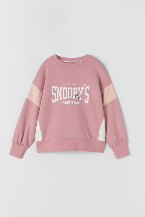 SUDADERA SNOOPY GRAFFITI ® PEANUTS - Negro | ZARA Chile