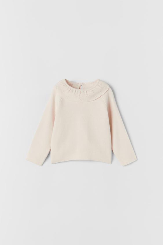 Zara collar jumper