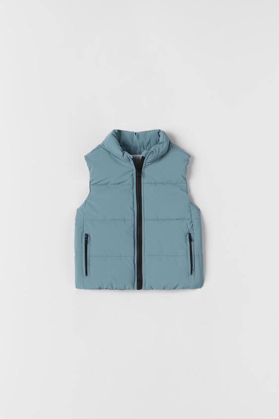 Doudoune Sans Manches Bleu D Eau Zara Canada Doudoune Sans Manches Bleu D Eau Zara Canada