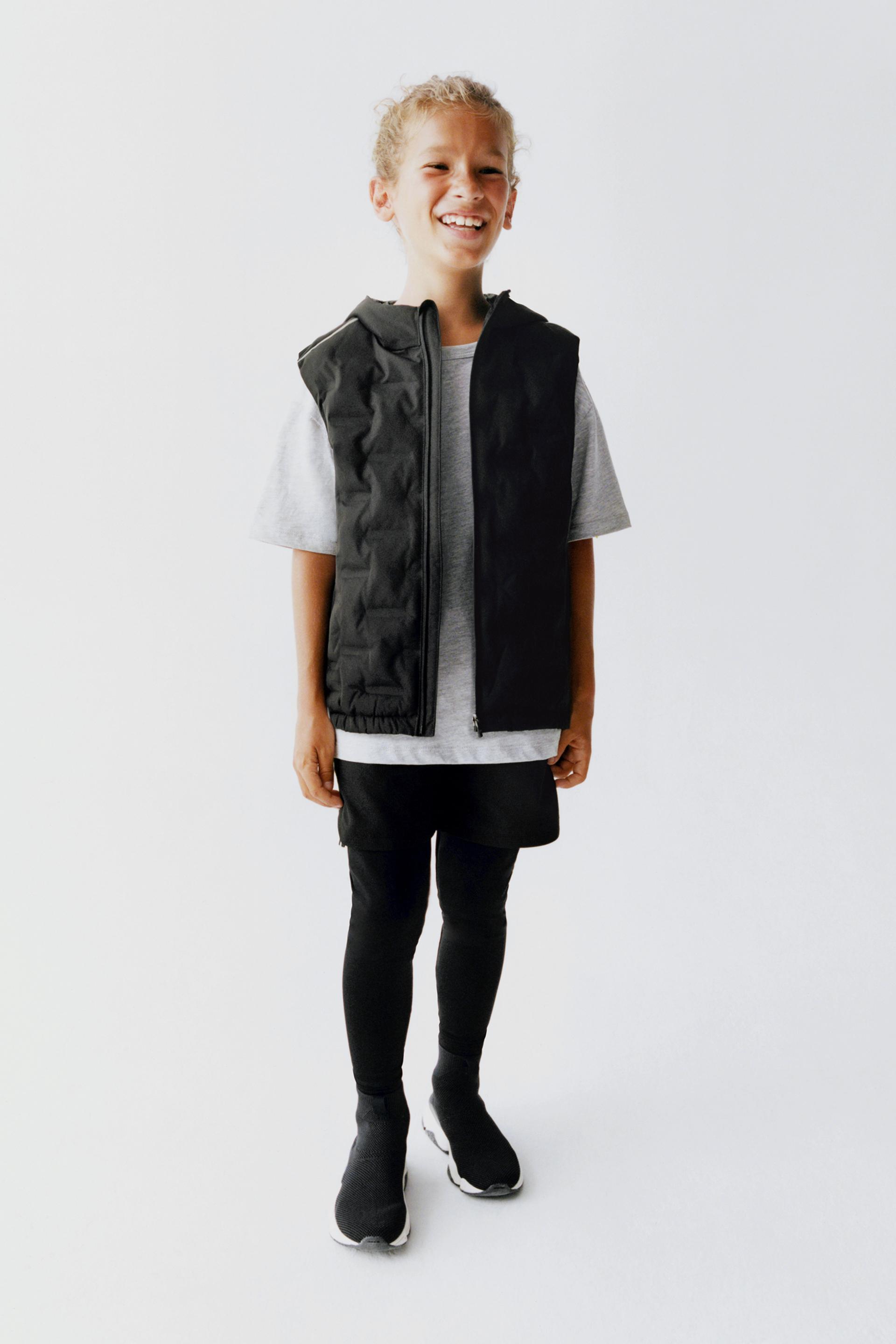 Doudoune Sans Manches Sporty Matelassee Noir Zara France Doudoune Sans Manches Sporty Matelassee Noir Zara France