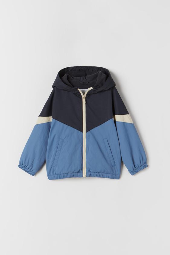 zara color block jacket