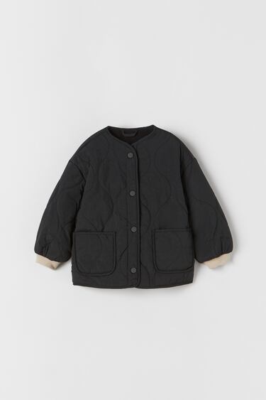 QUILTED NYLON JACKET