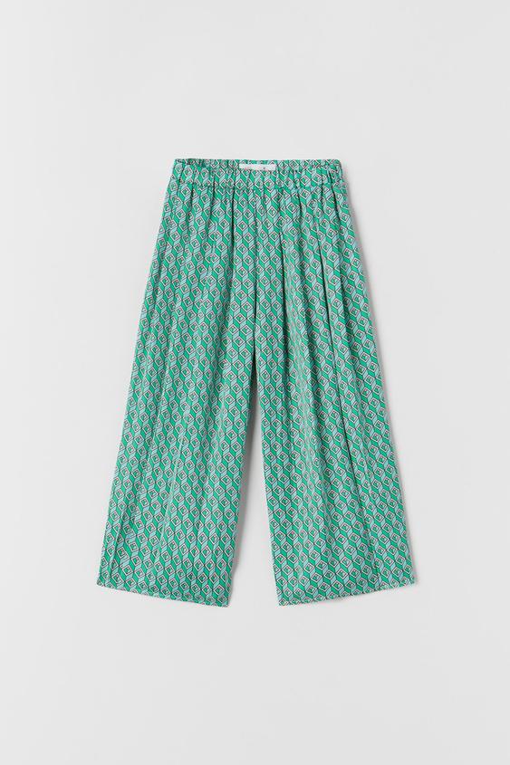 zara pleated trousers