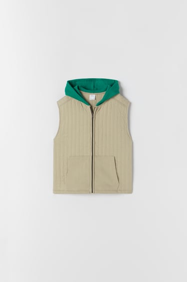 COMBINED QUILTED GILET