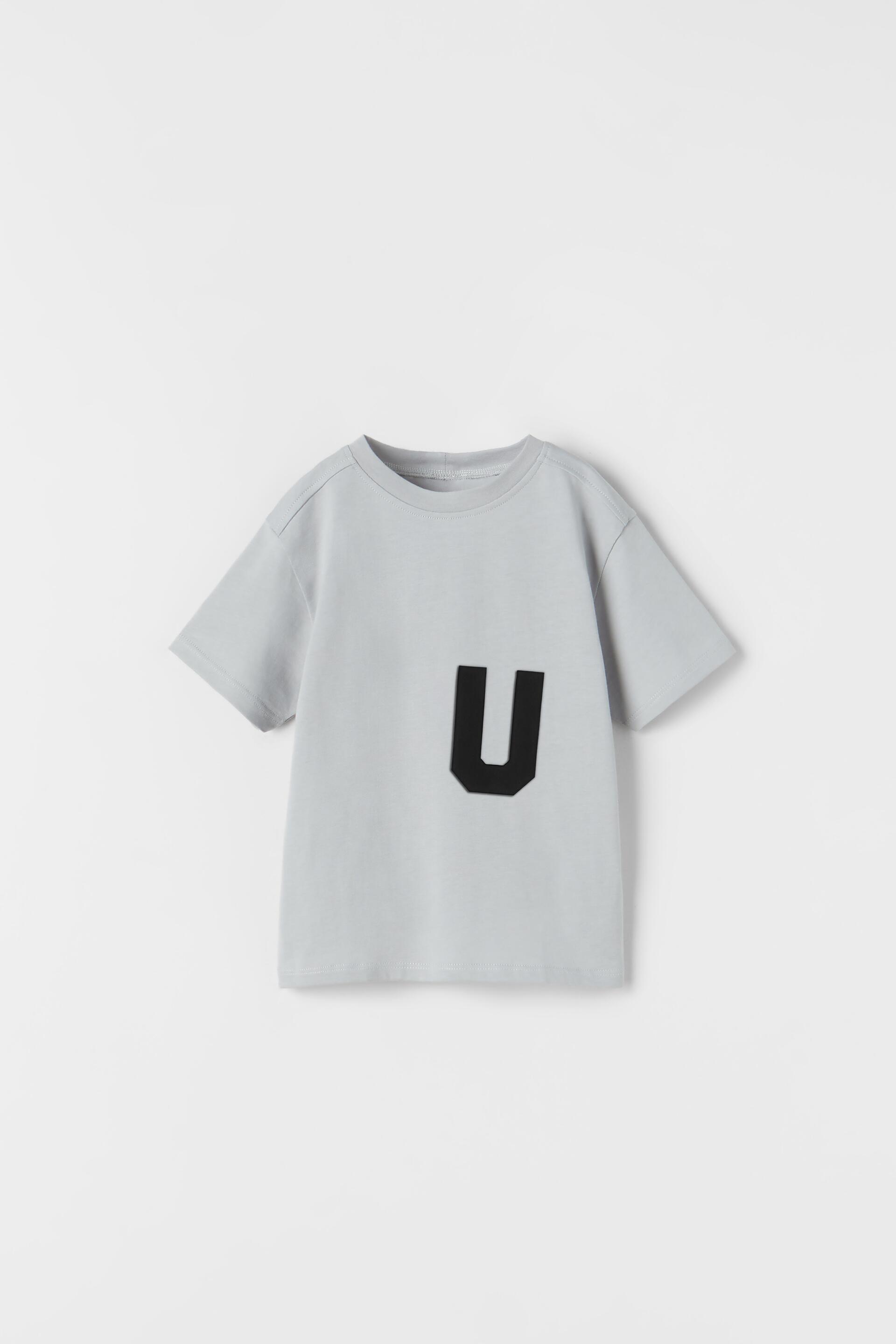 Zara initial t shirt Clearance