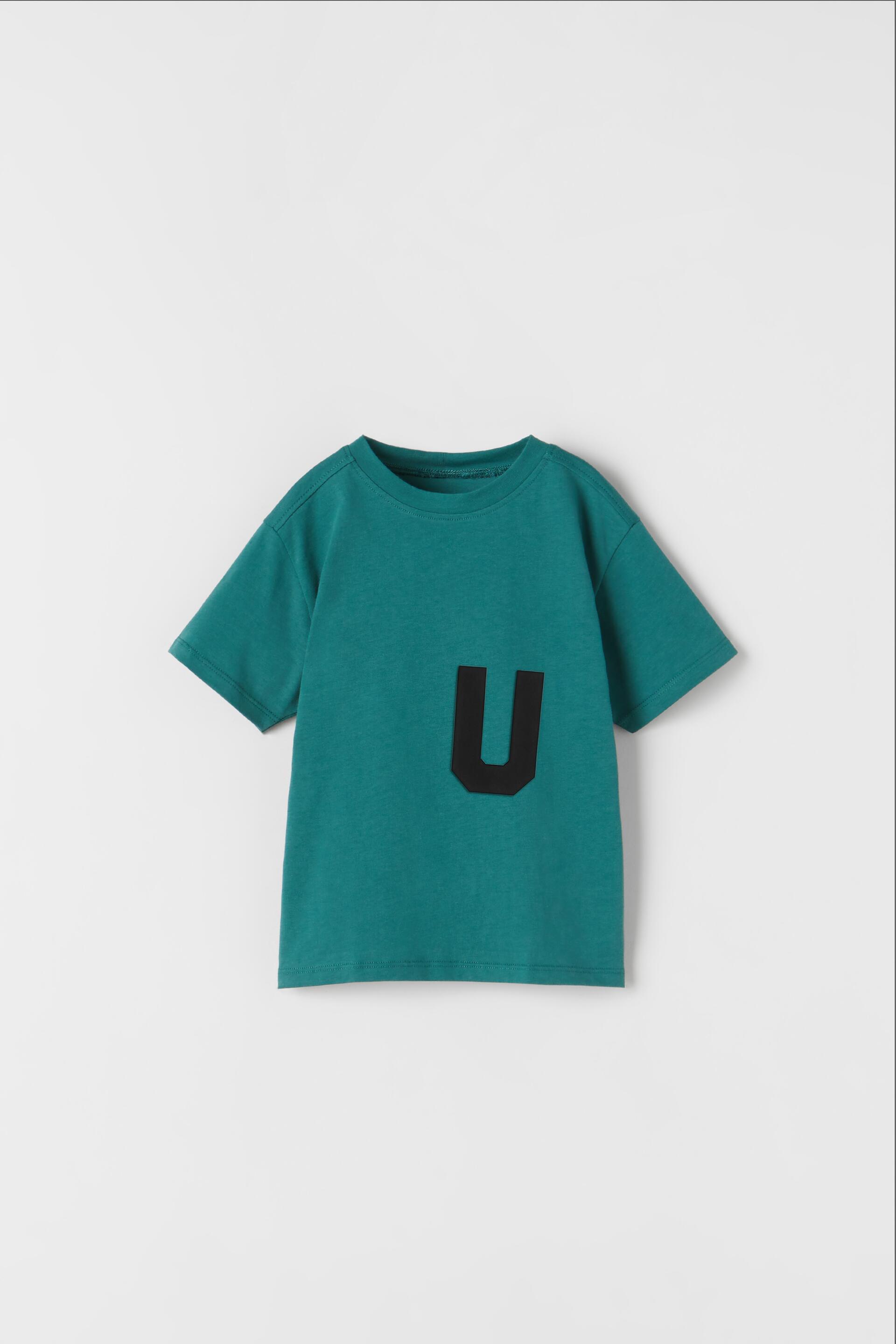 Zara initial t shirt Clearance