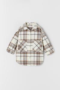 CAMISA CUADROS COMBINADOS - Blanco | ZARA España