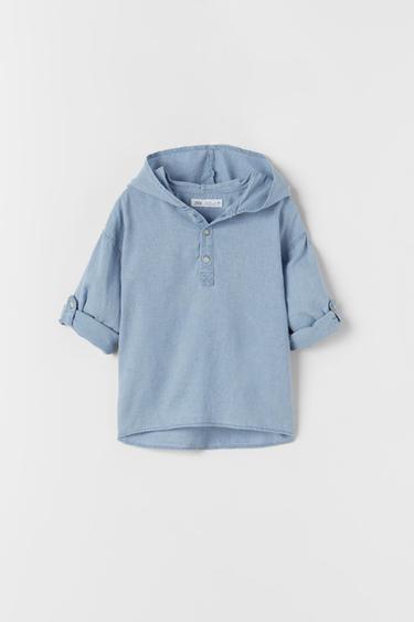 camisa zara infantil