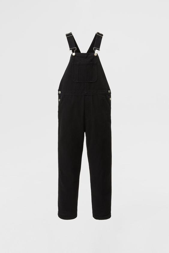 Zara black overalls Clearance