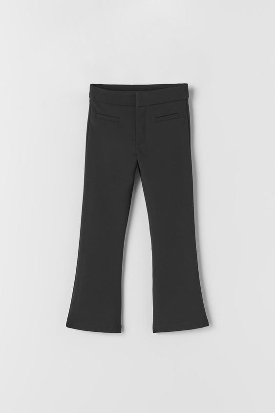 PANTALÓN FLARE - Negro | ZARA Chile