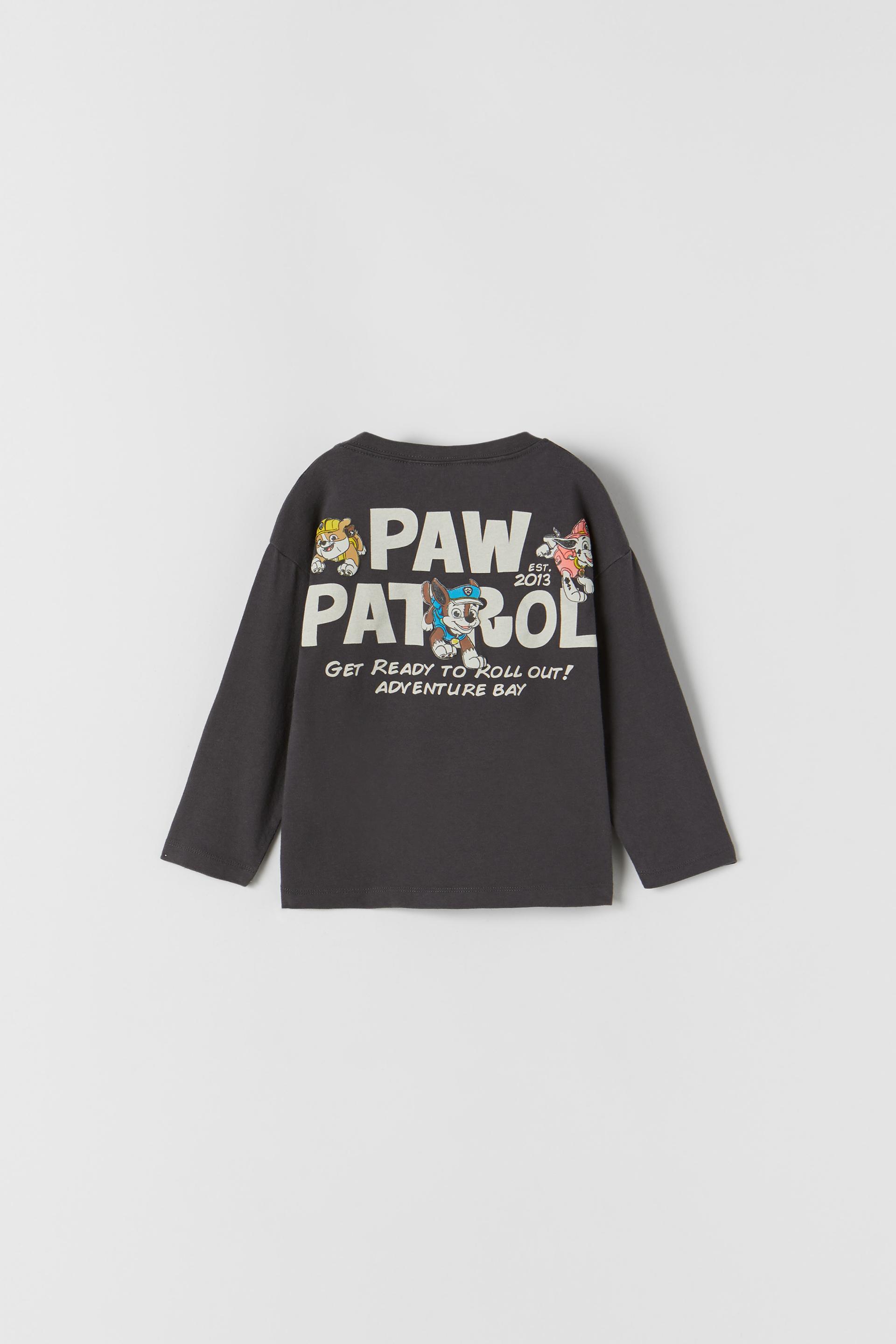 Paw Patrol C Nickelodeon T Shirt Anthracite Grey Zara United States Paw Patrol C Nickelodeon T Shirt Anthracite Grey Zara United States