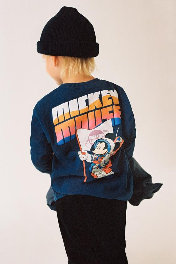ミッキーマウス C Disney tシャツ ブルー Zara Japan 日本 ミッキーマウス C Disney tシャツ ブルー Zara Japan 日本