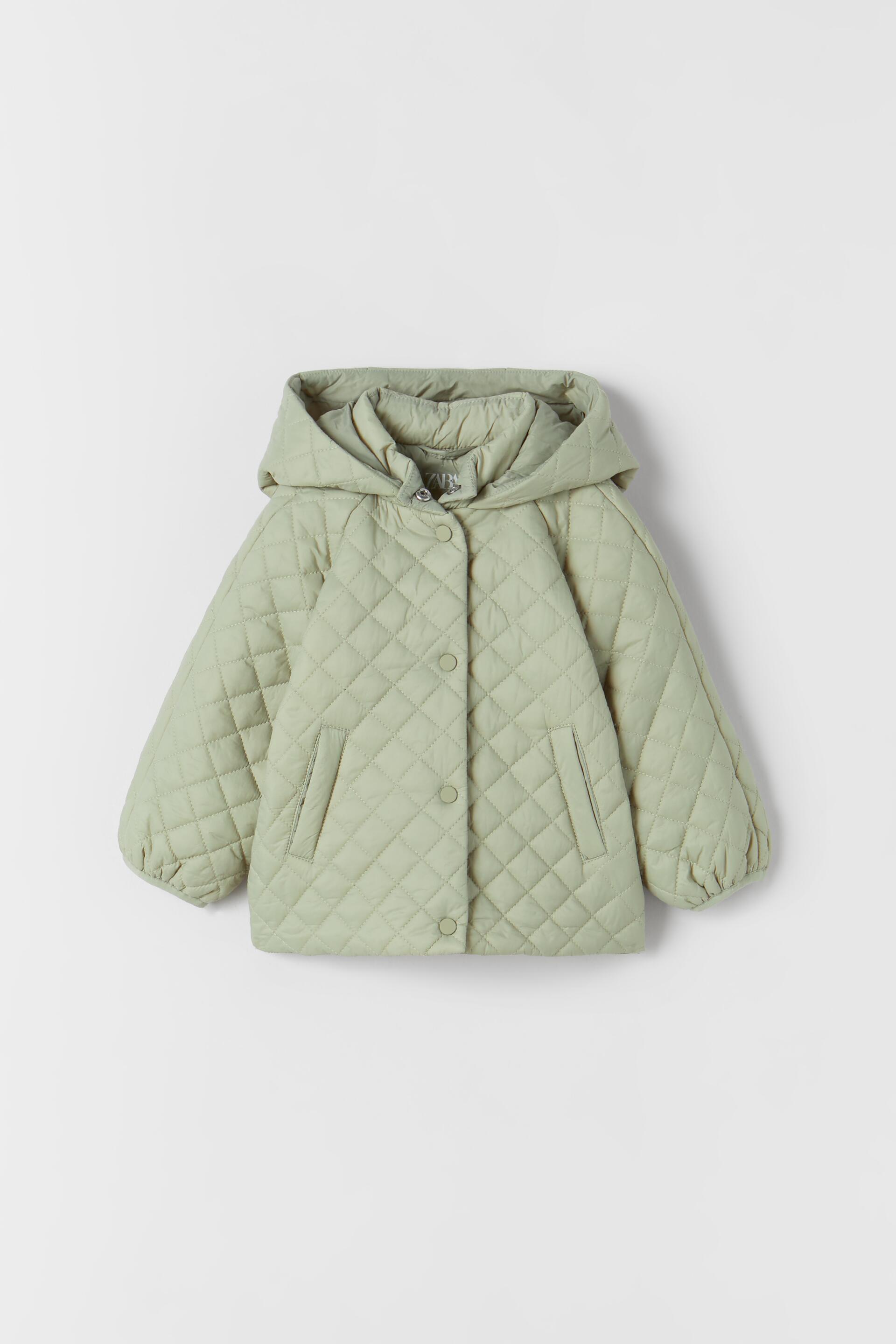 zara hooded puffer