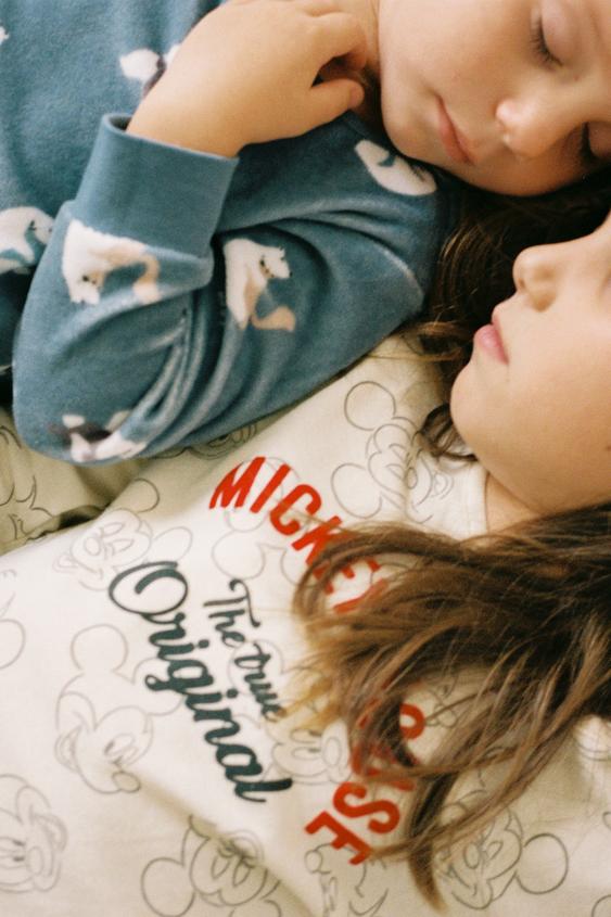 ミッキーマウス C ディズニー パジャマ エクリュ Zara Japan 日本 ミッキーマウス C ディズニー パジャマ エクリュ Zara Japan 日本