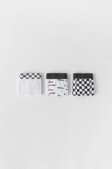 PACK OF THREE PAIRS OF CAR BOXERS