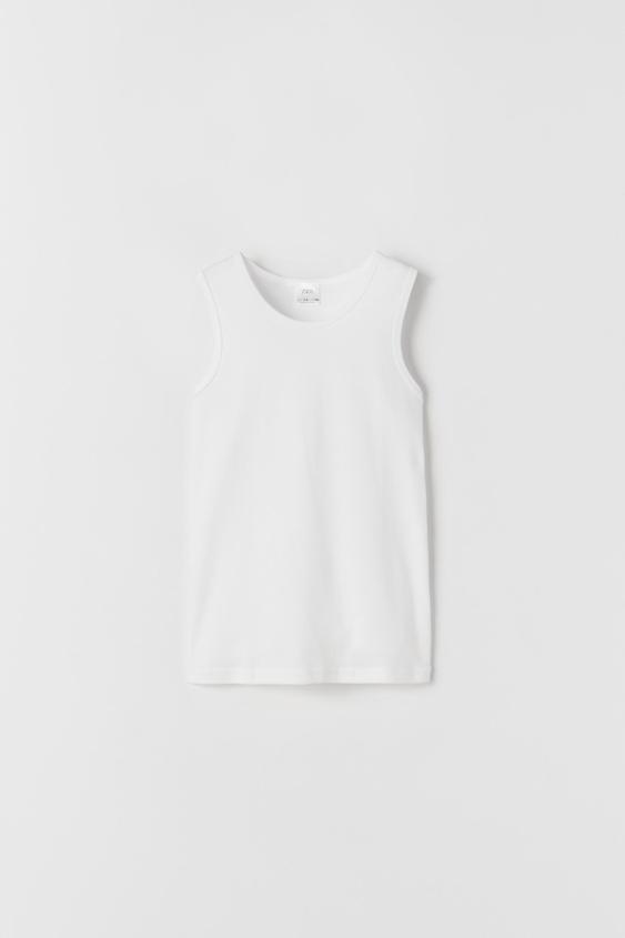 Zara white tank top Clearance