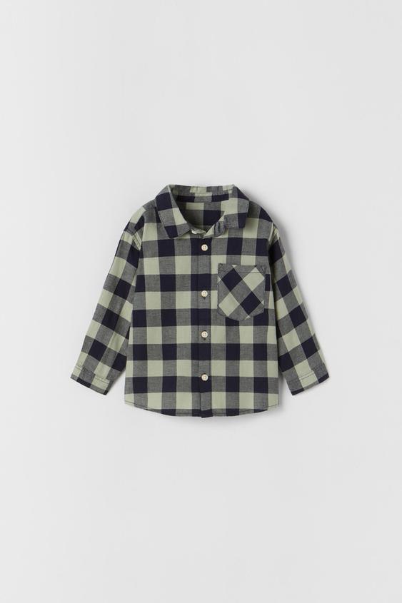 zara gingham shirt