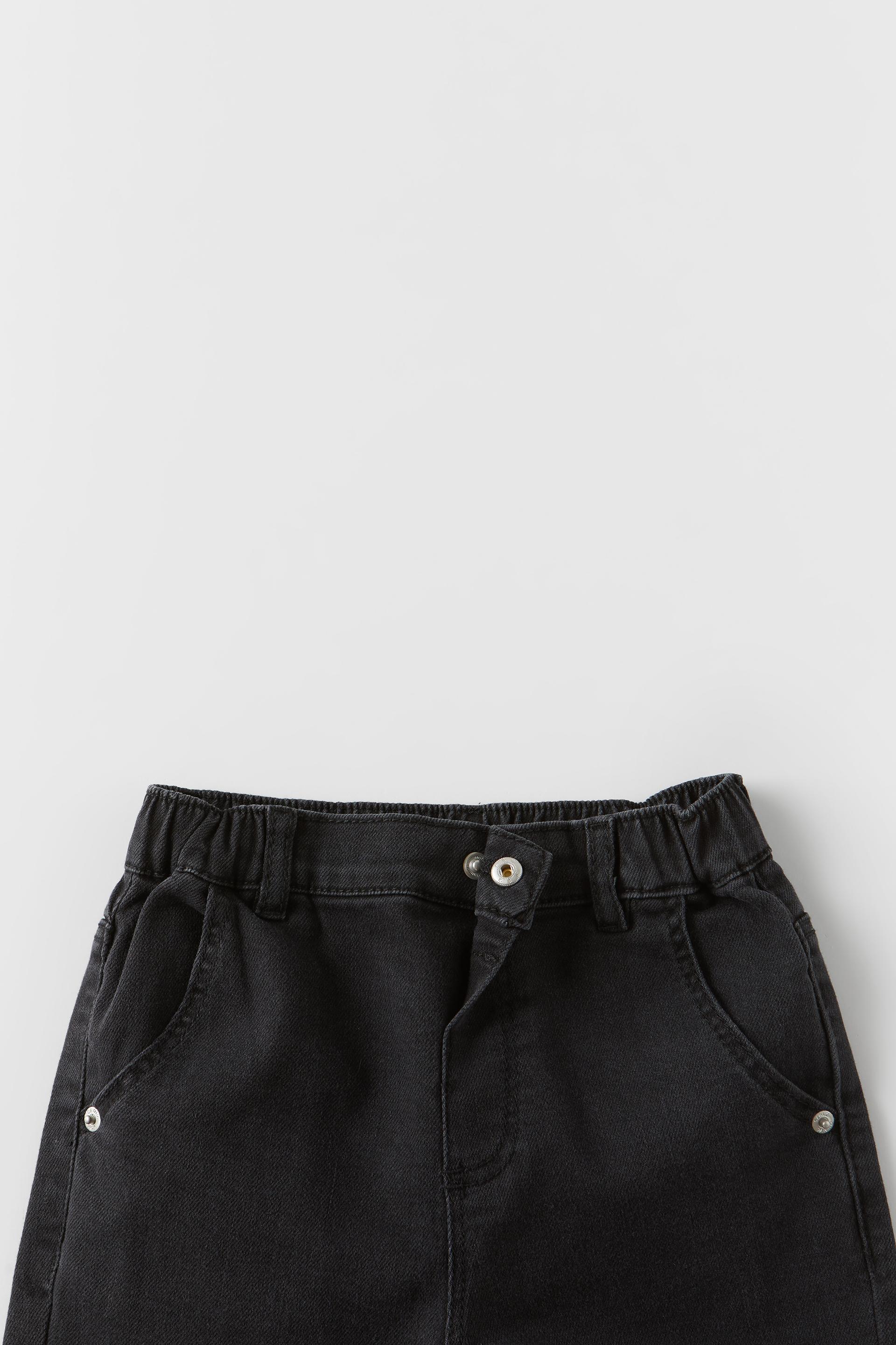 Zara AUTHENTIC DENIM MOM FIT JEANS - 08197034-V2019