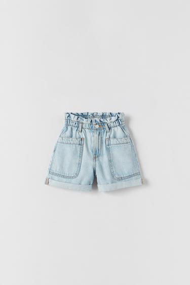 Zara shorts girls clearance