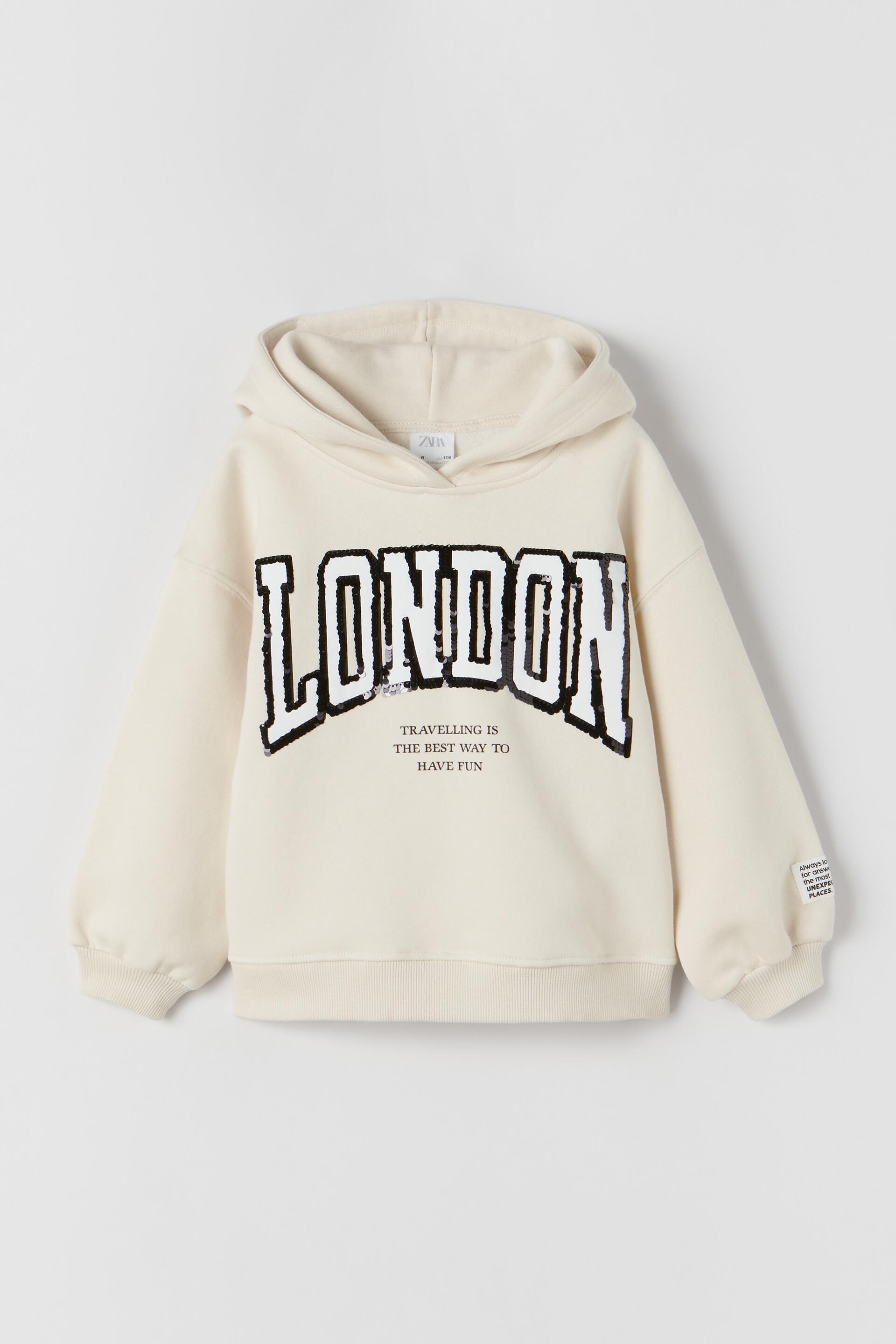 London hoodie zara Clearance