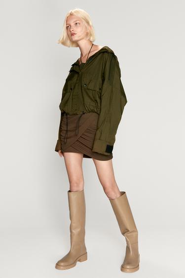 gouden laarsjes zara