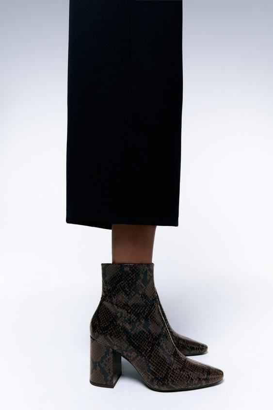 stivaletti tacco zara