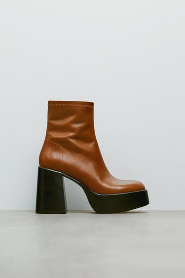 Zapatos de Piel de Mujer | ZARA Chile