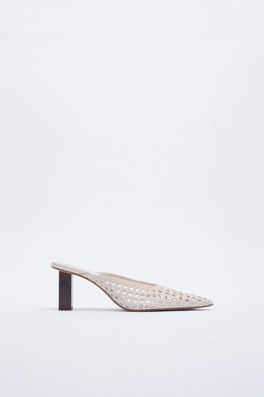 slingback mules heels