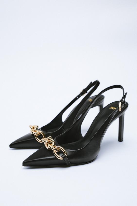 zara slingback heels