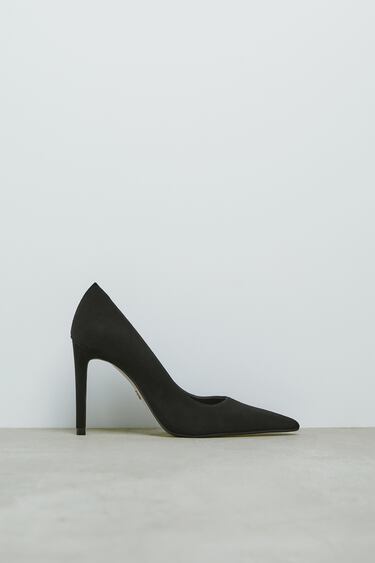 SUEDE COURT SHOES