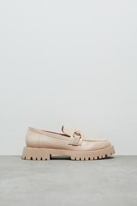 Zara beige loafers Clearance