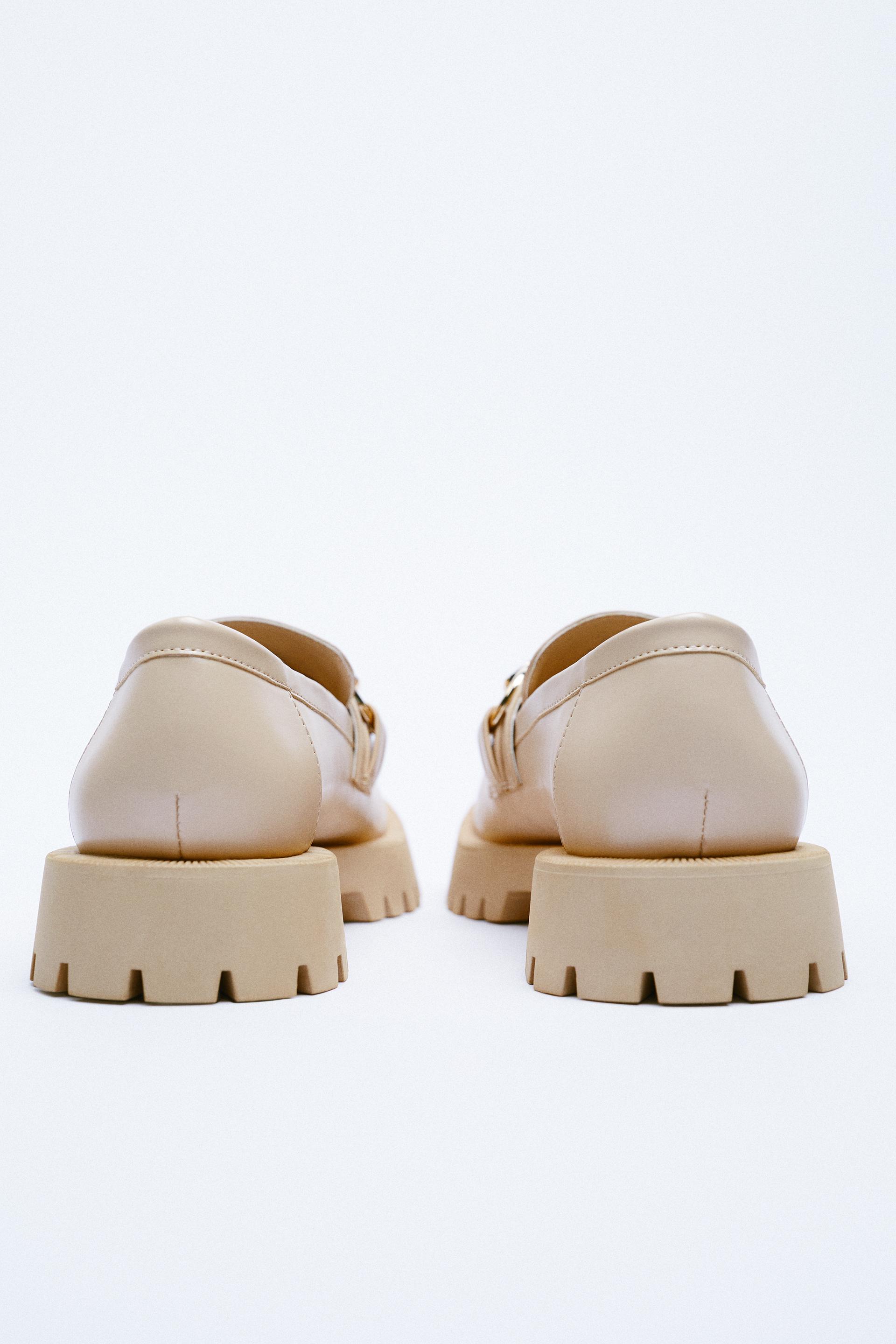 Mocassini suola track Zara nero - Vinted