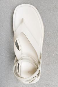 Zara sandalias blancas clearance