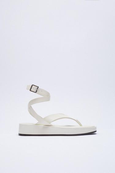Sandalias Blancas de Mujer | ZARA España