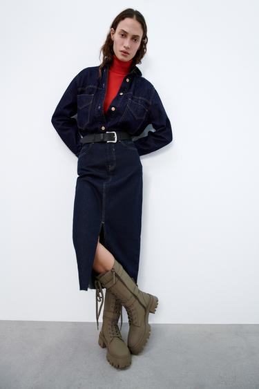 Botas Militares de Mujer | ZARA Chile