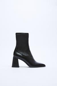 black boots tight on ankles