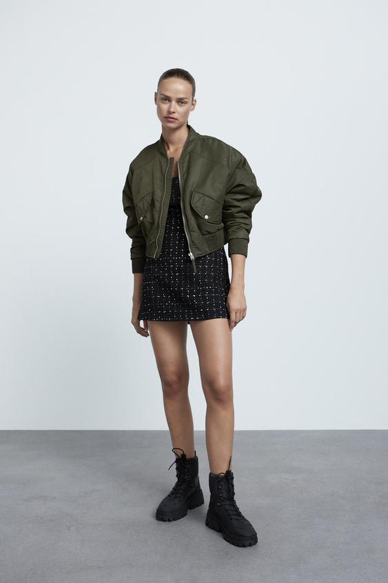 zara tan ankle boots