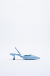 zara white kitten heels