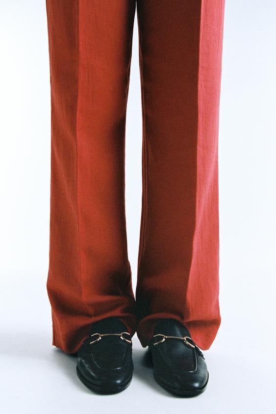 Mocassins Plats Soft En Cuir Noir Zara France Mocassins Plats Soft En Cuir Noir Zara France