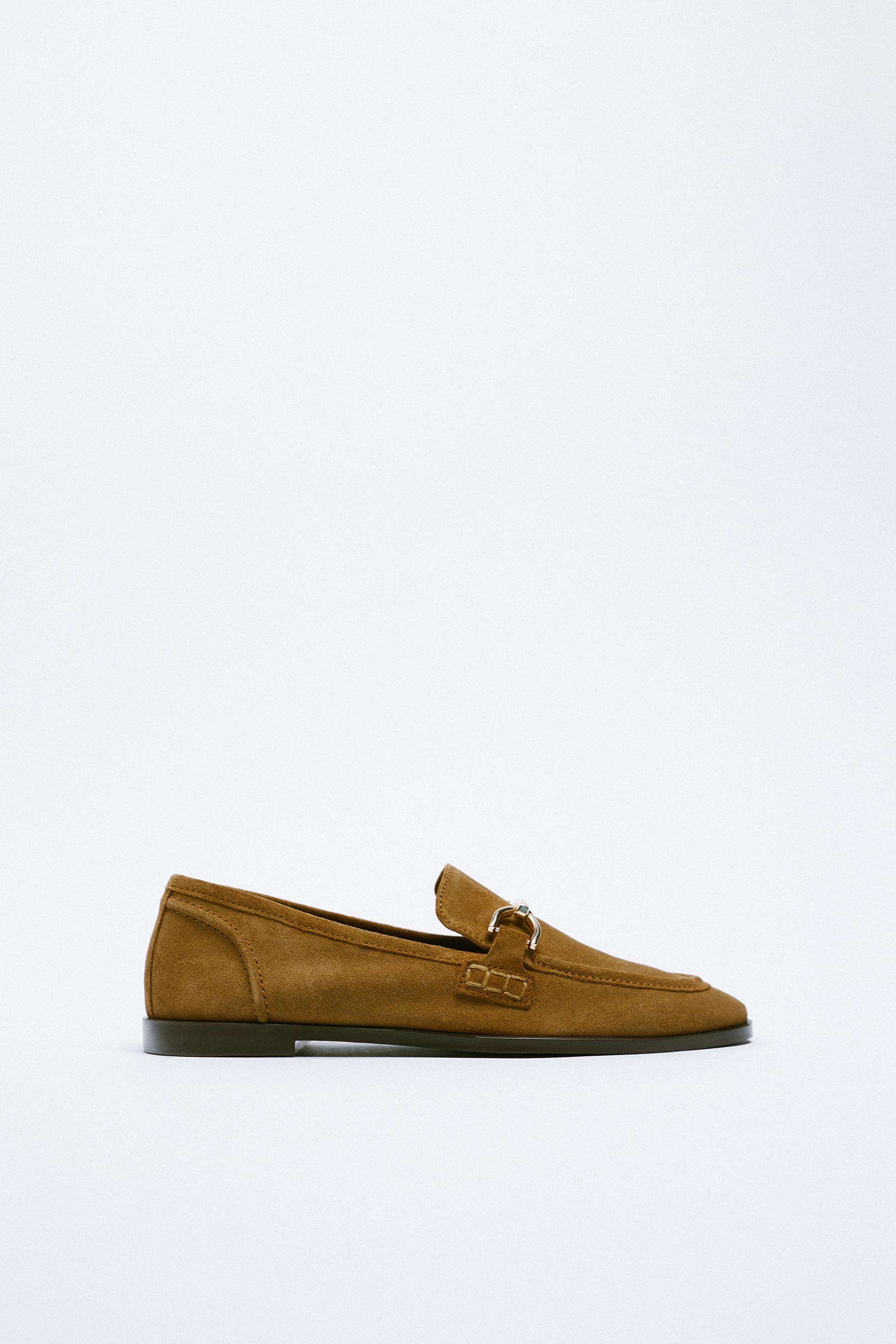 suede loafers