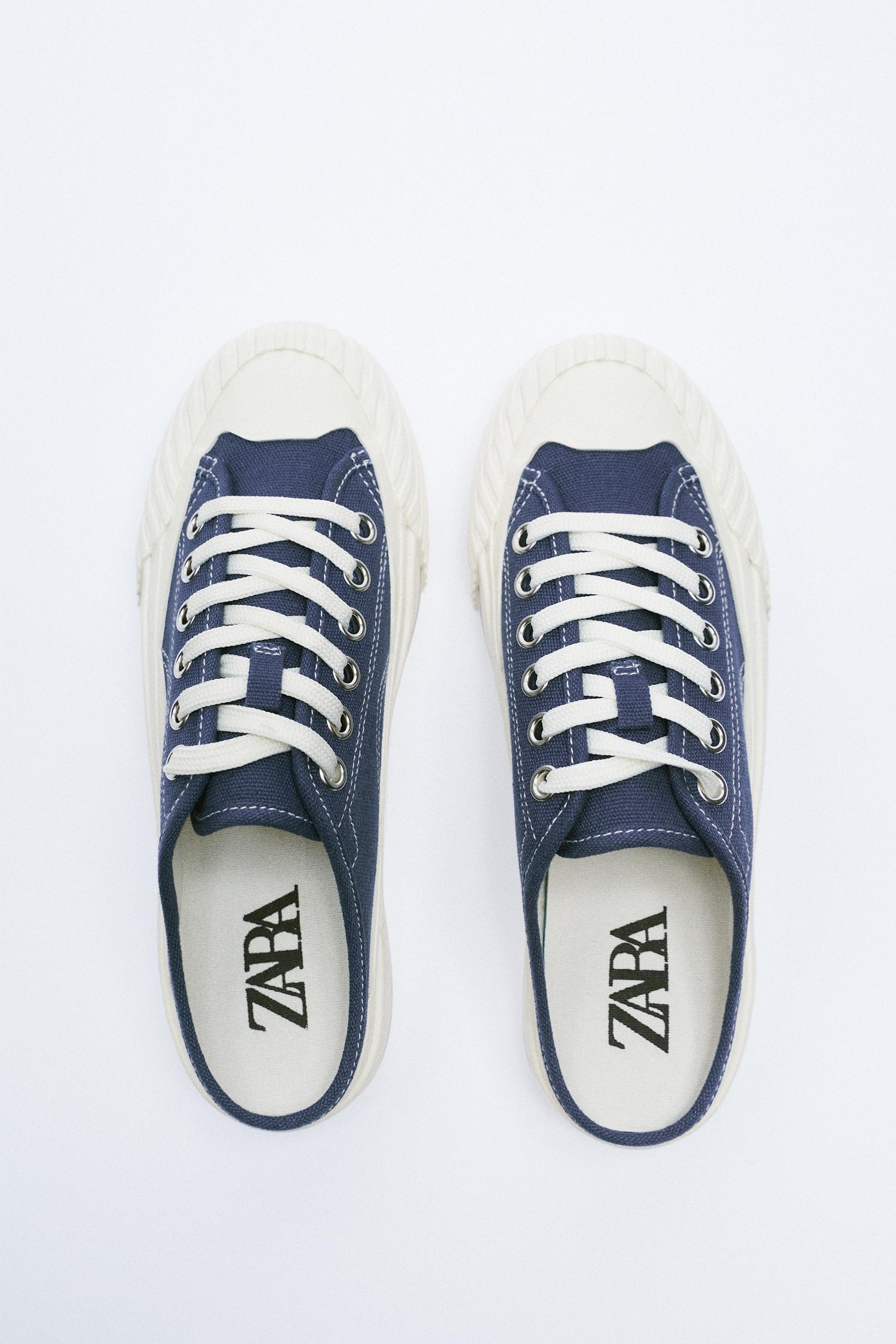 zara star trainers